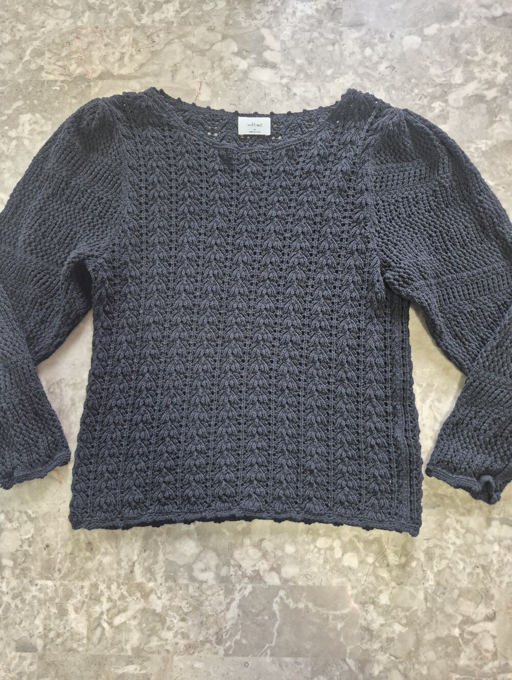 Wilfred Black Sour Sweater Medium